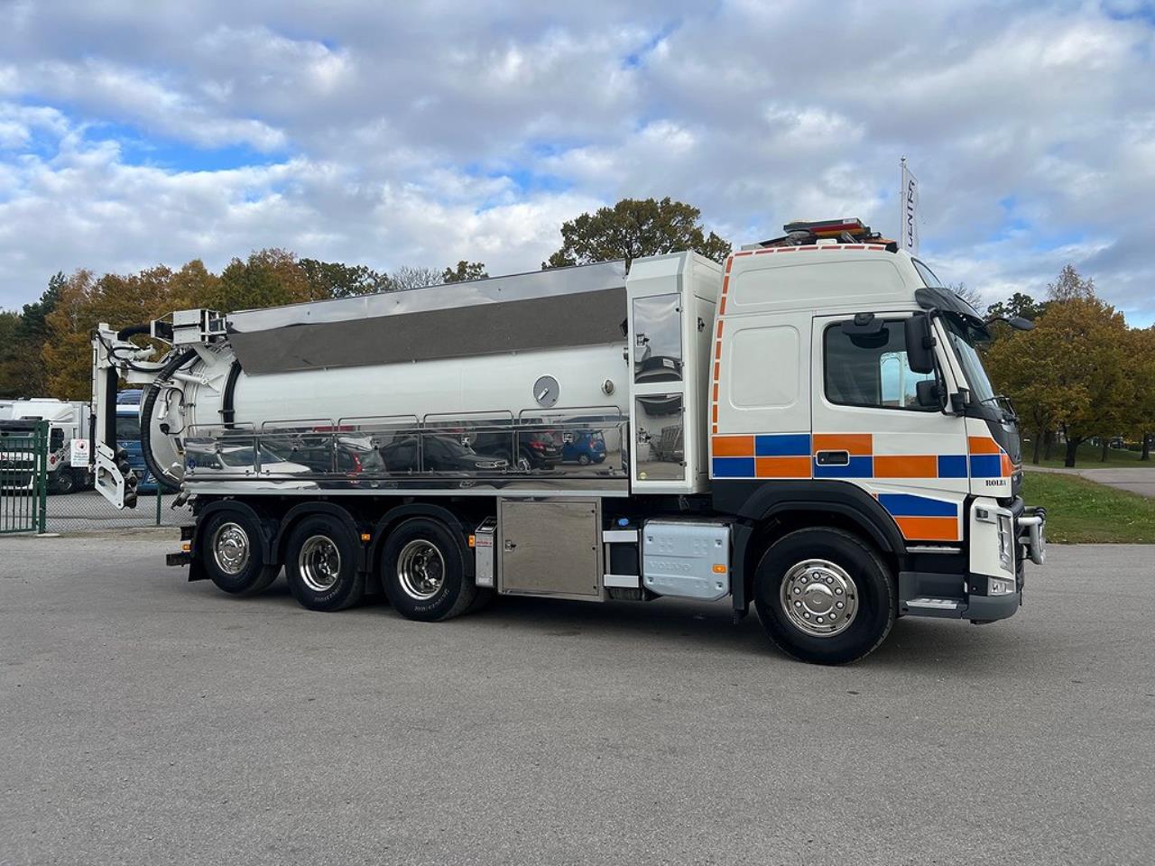 Volvo FM13 420 8x4*4 Tridem Slambil Sugbil ROLBA Euro 6 2016 - Övrigt
