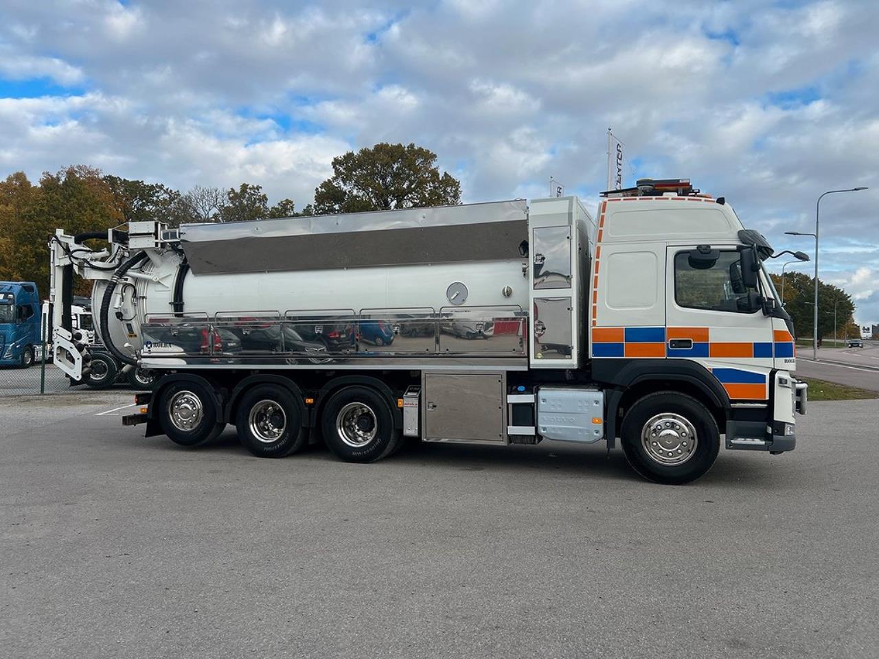 Volvo FM13 420 8x4*4 Tridem Slambil Sugbil ROLBA Euro 6 2016 - Övrigt