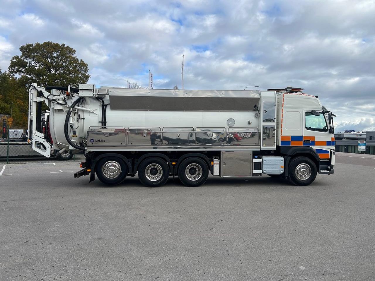 Volvo FM13 420 8x4*4 Tridem Slambil Sugbil ROLBA Euro 6 2016 - Övrigt
