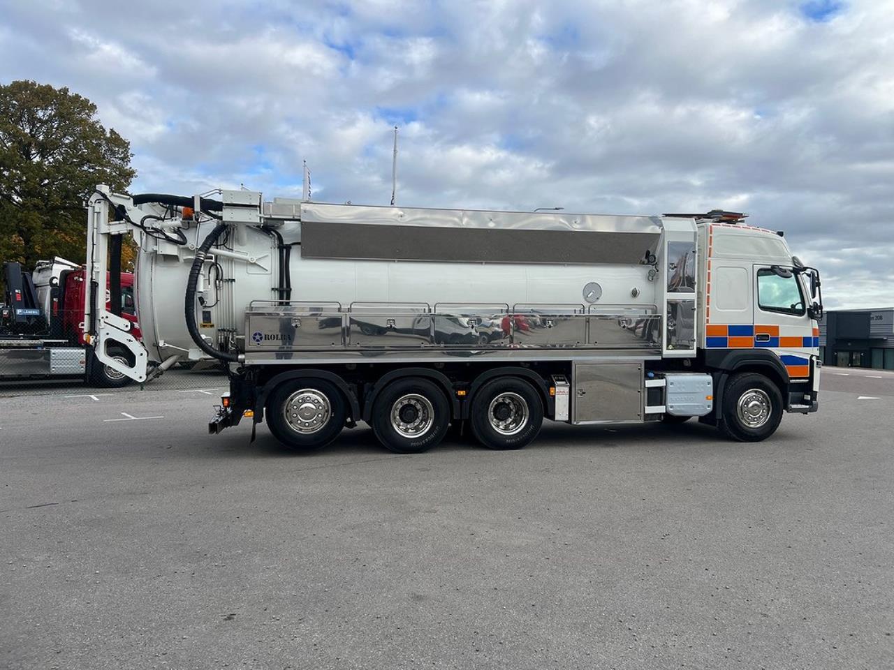 Volvo FM13 420 8x4*4 Tridem Slambil Sugbil ROLBA Euro 6 2016 - Övrigt