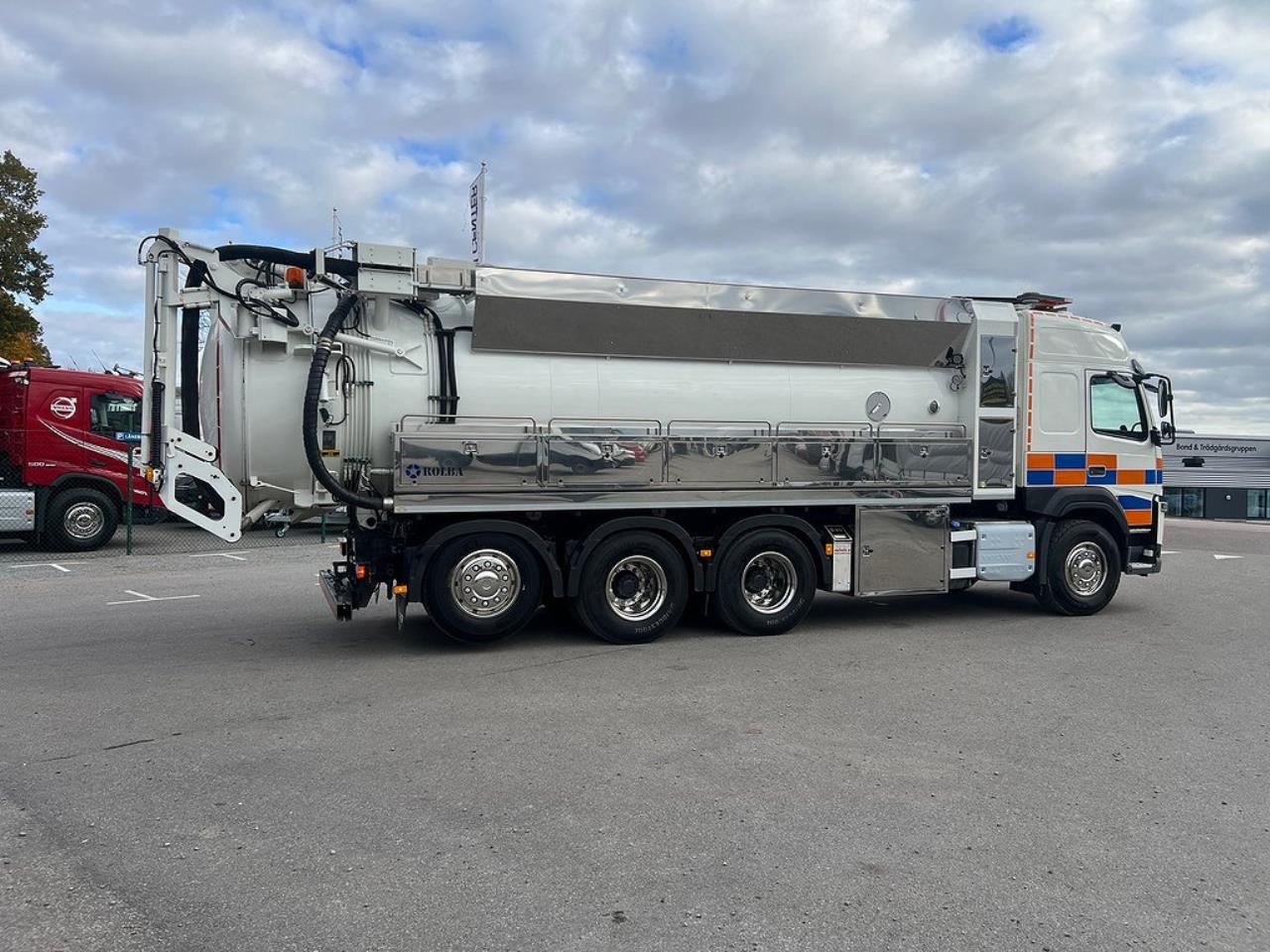 Volvo FM13 420 8x4*4 Tridem Slambil Sugbil ROLBA Euro 6 2016 - Övrigt