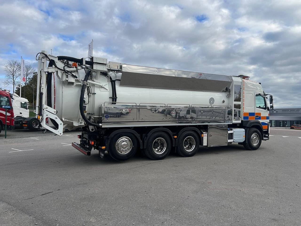 Volvo FM13 420 8x4*4 Tridem Slambil Sugbil ROLBA Euro 6 2016 - Övrigt