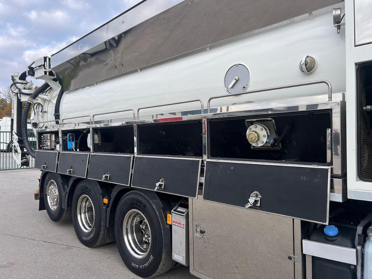 Volvo FM13 420 8x4*4 Tridem Slambil Sugbil ROLBA Euro 6 2016 - Övrigt