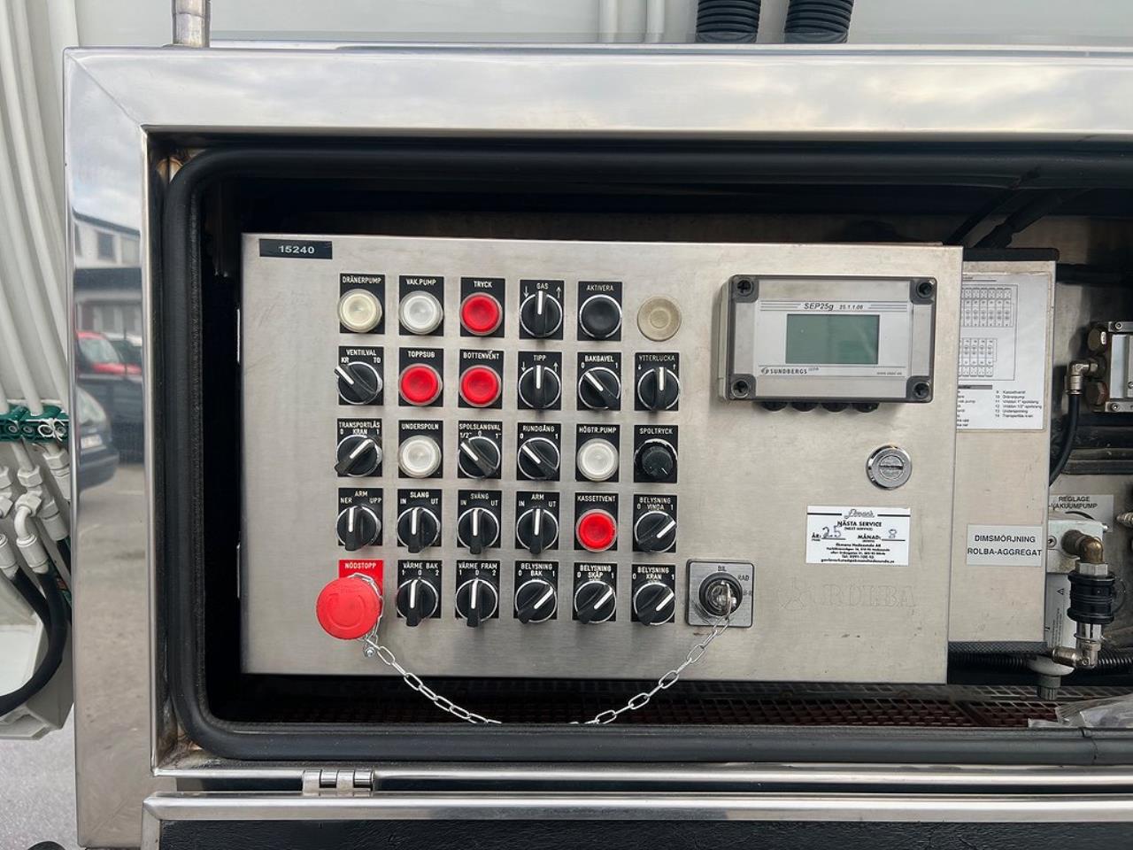 Volvo FM13 420 8x4*4 Tridem Slambil Sugbil ROLBA Euro 6 2016 - Övrigt