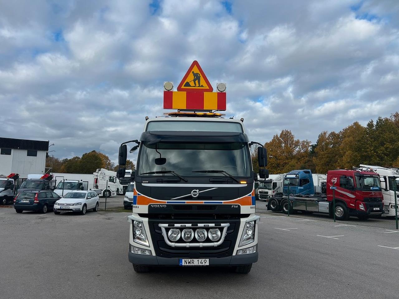 Volvo FM13 420 8x4*4 Tridem Slambil Sugbil ROLBA Euro 6 2016 - Övrigt