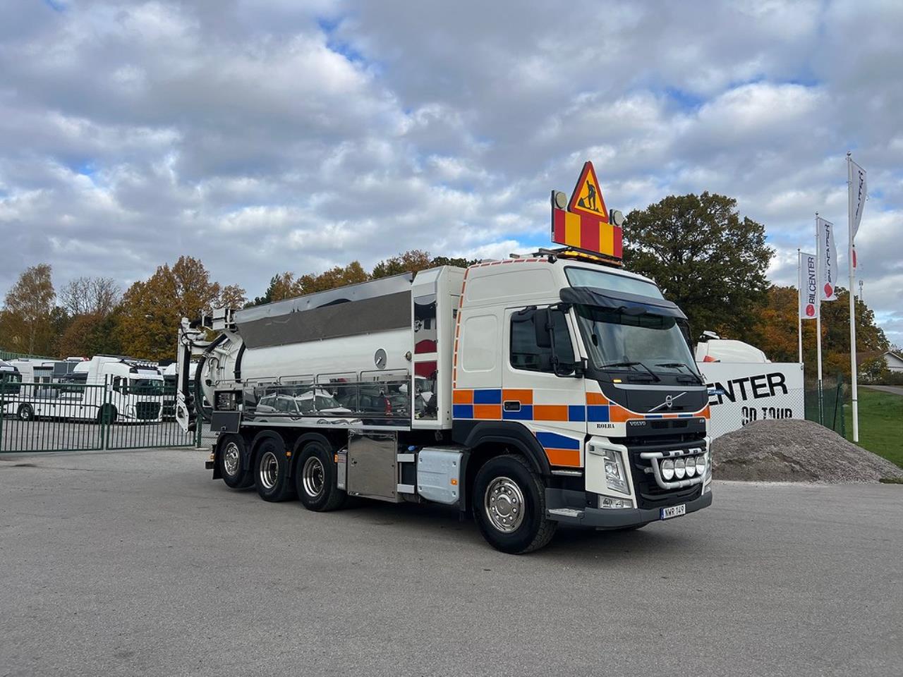 Volvo FM13 420 8x4*4 Tridem Slambil Sugbil ROLBA Euro 6 2016 - Övrigt