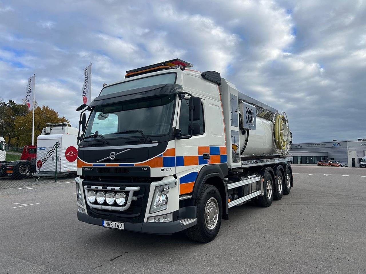 Volvo FM13 420 8x4*4 Tridem Slambil Sugbil ROLBA Euro 6 2016 - Övrigt