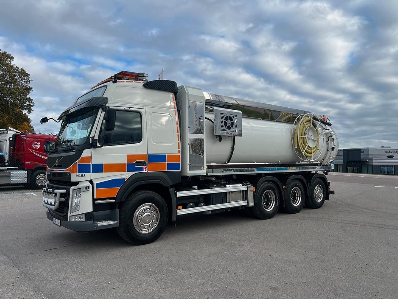 Volvo FM13 420 8x4*4 Tridem Slambil Sugbil ROLBA Euro 6 2016 - Övrigt