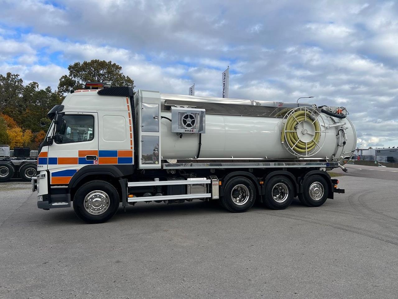 Volvo FM13 420 8x4*4 Tridem Slambil Sugbil ROLBA Euro 6 2016 - Övrigt