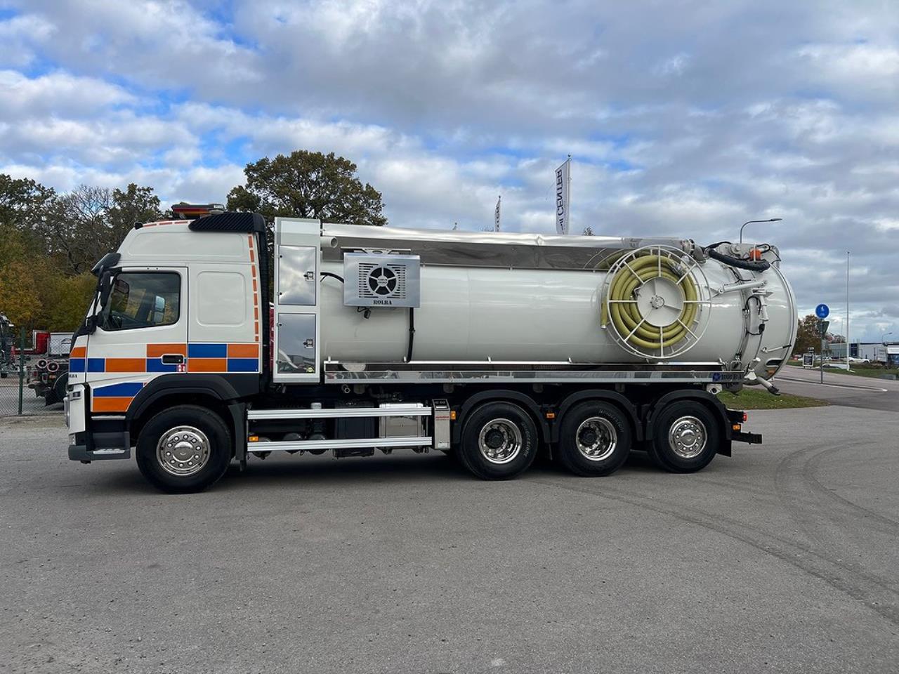 Volvo FM13 420 8x4*4 Tridem Slambil Sugbil ROLBA Euro 6 2016 - Övrigt