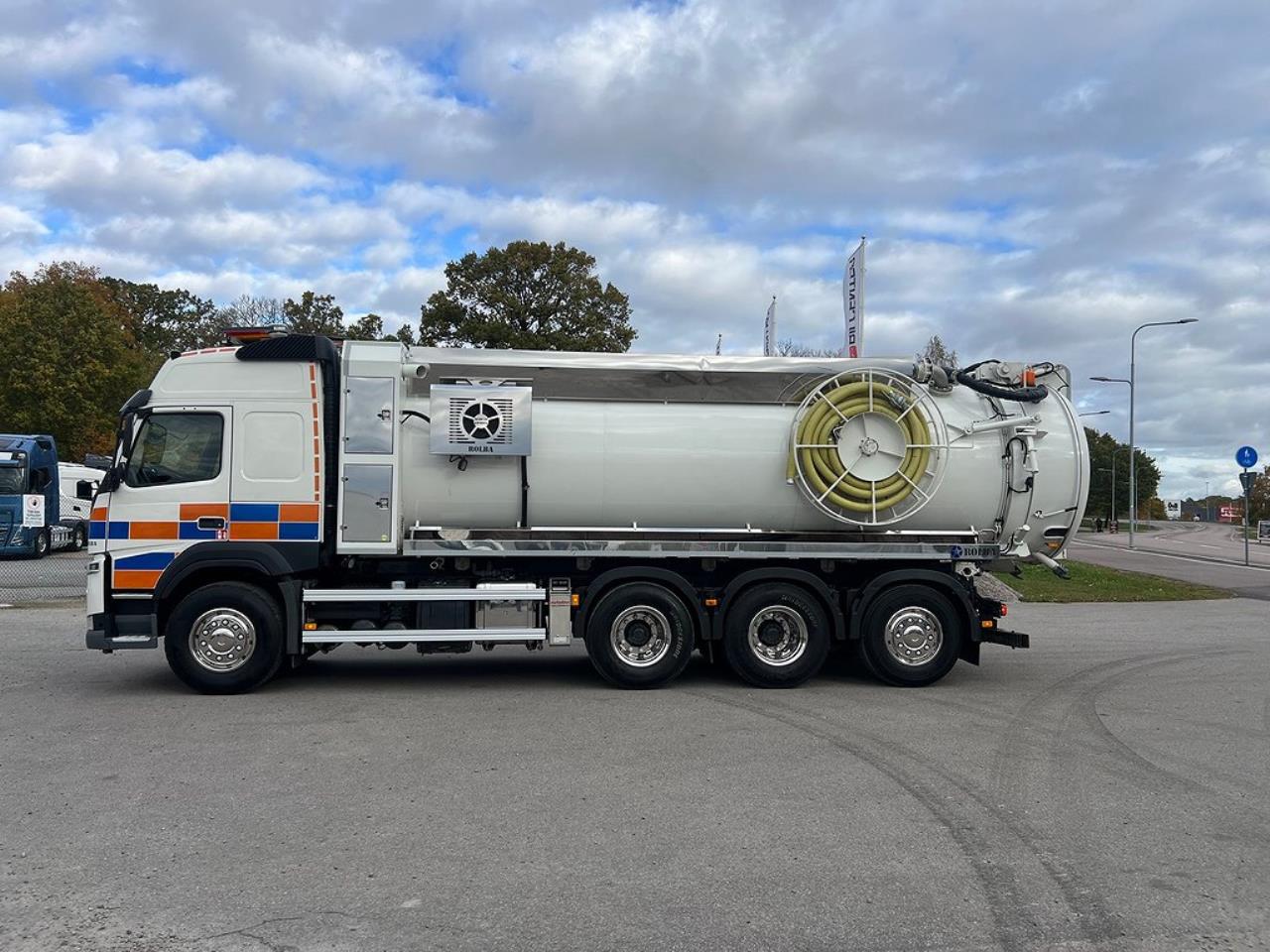 Volvo FM13 420 8x4*4 Tridem Slambil Sugbil ROLBA Euro 6 2016 - Övrigt