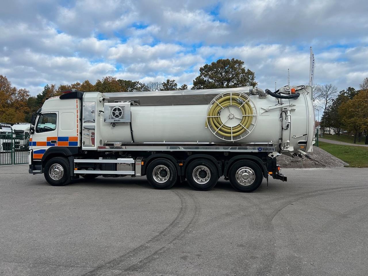 Volvo FM13 420 8x4*4 Tridem Slambil Sugbil ROLBA Euro 6 2016 - Övrigt