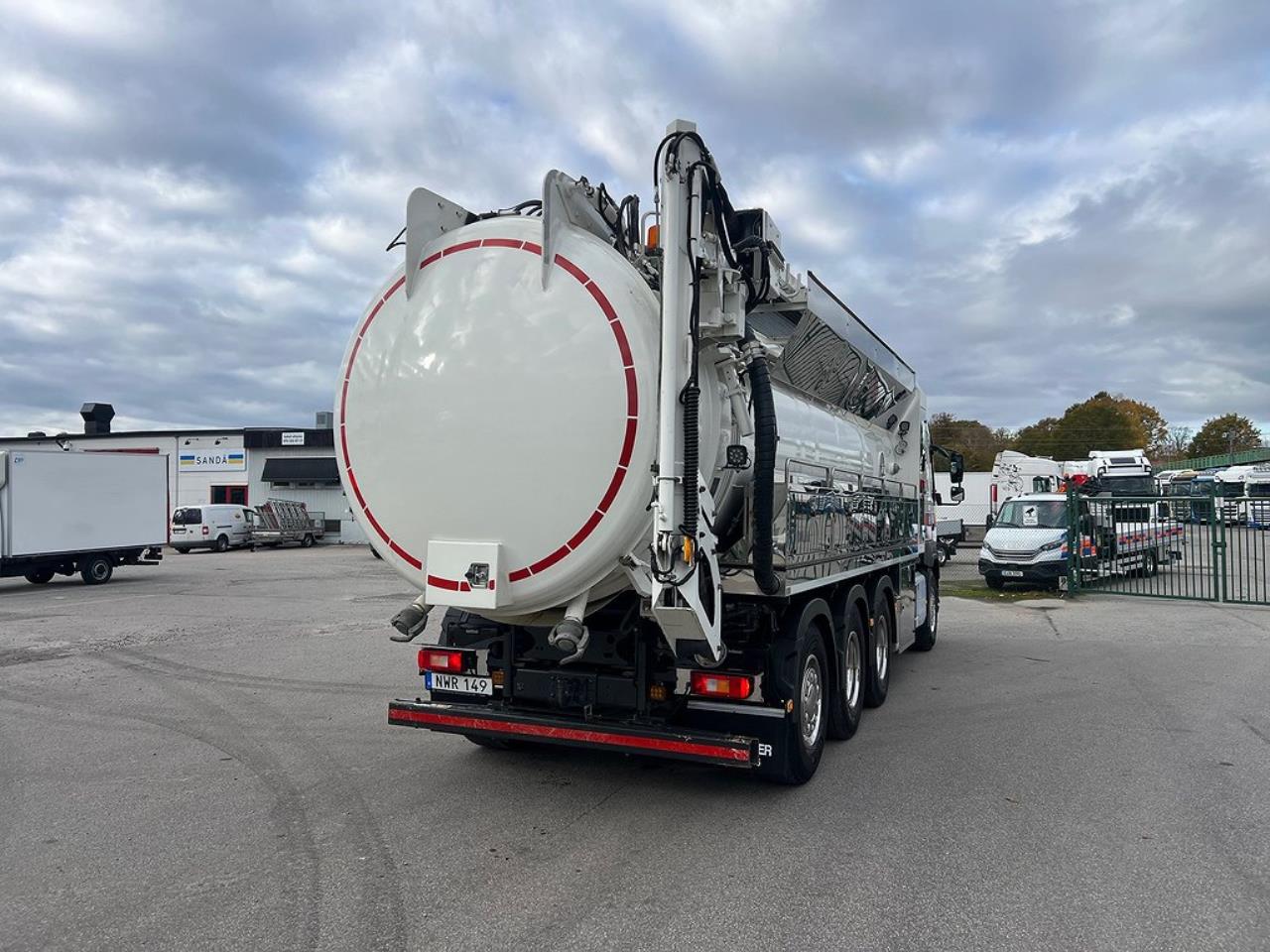 Volvo FM13 420 8x4*4 Tridem Slambil Sugbil ROLBA Euro 6 2016 - Övrigt