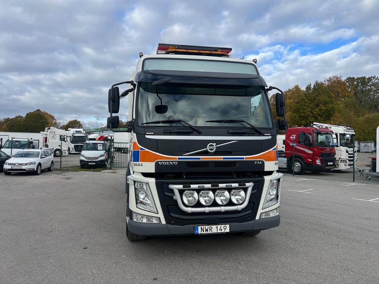Volvo FM13 420 8x4*4 Tridem Slambil Sugbil ROLBA Euro 6 2016 - Övrigt