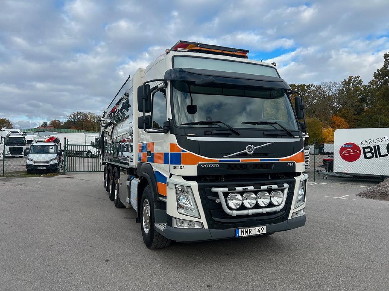 Volvo FM13 420 8x4*4 Tridem Slambil Sugbil ROLBA Euro 6 2016 - Övrigt