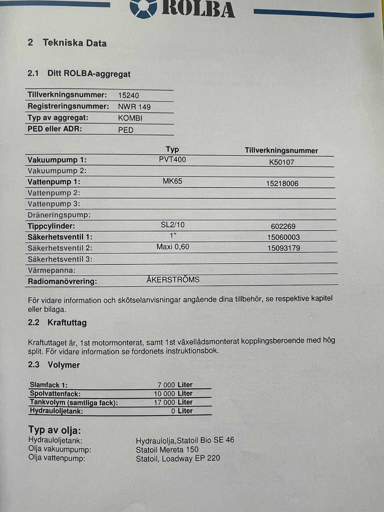 Volvo FM13 420 8x4*4 Tridem Slambil Sugbil ROLBA Euro 6 2016 - Övrigt