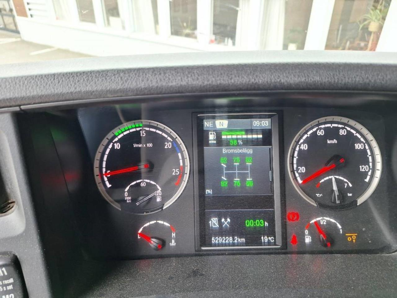 Scania R 580 LB 2014 - Krok/Lastväxlare