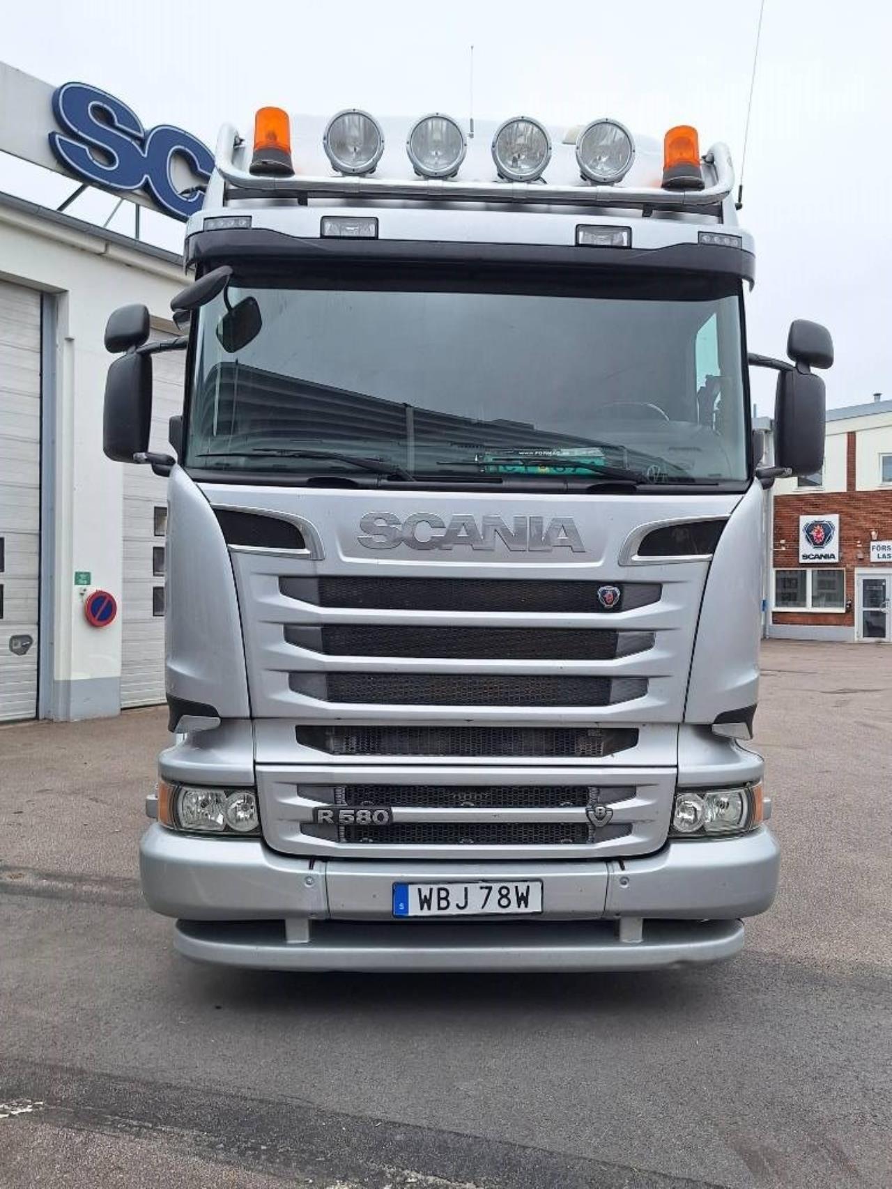 Scania R 580 LB 2014 - Krok/Lastväxlare