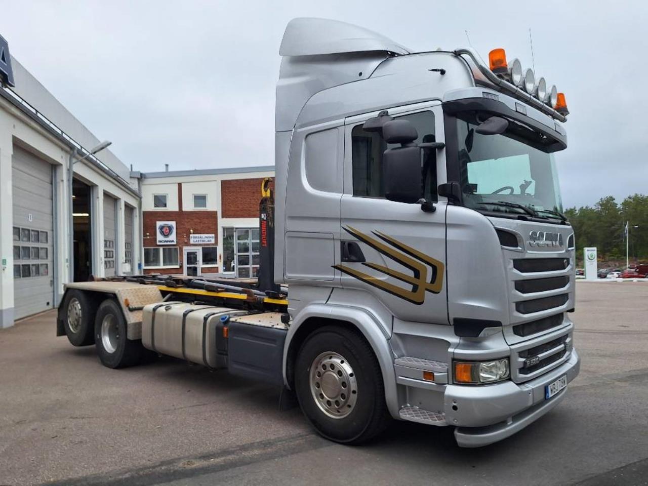 Scania R 580 LB 2014 - Krok/Lastväxlare