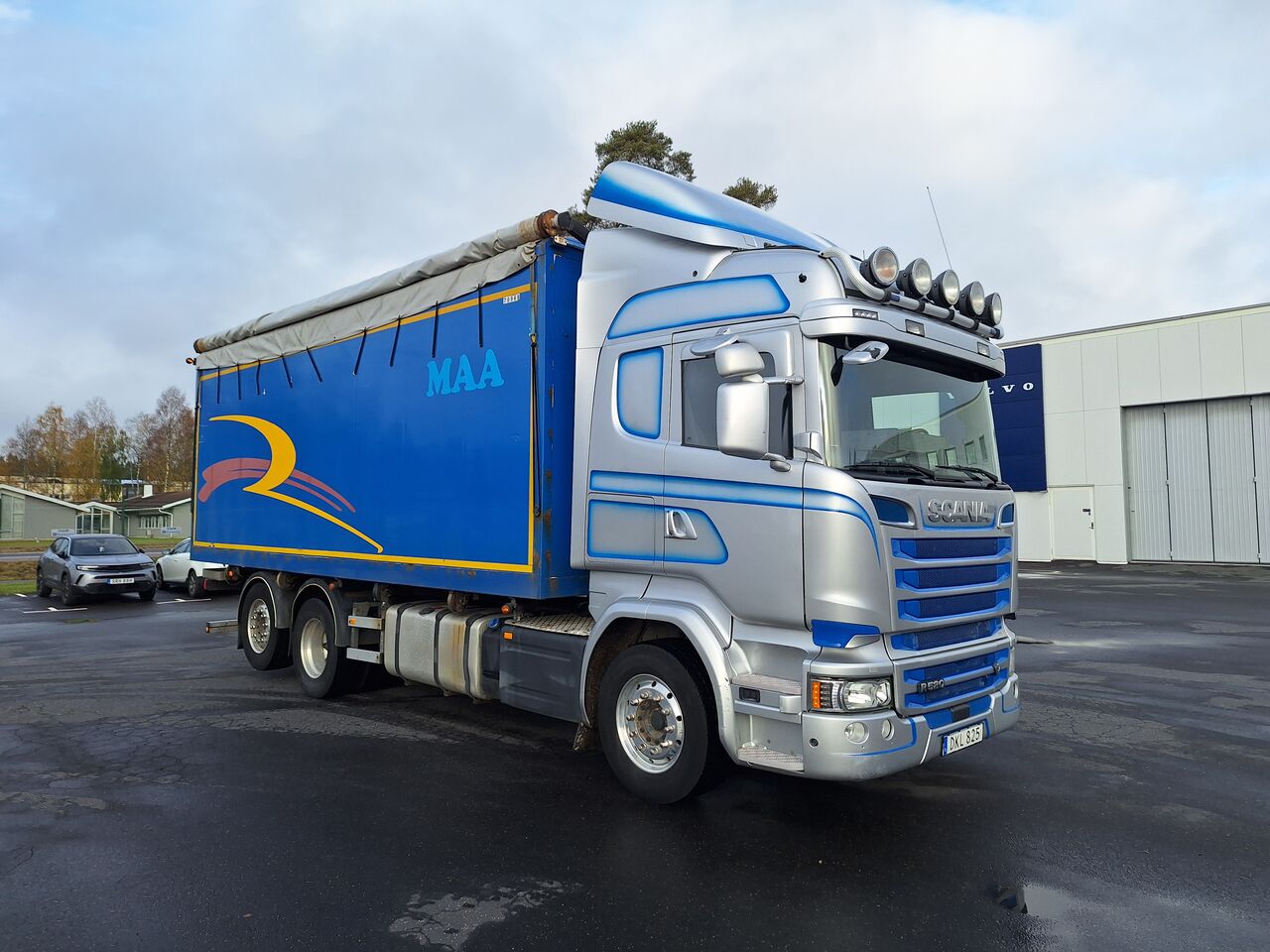 Scania R520 6x2 Flisbil 2018 - Flis