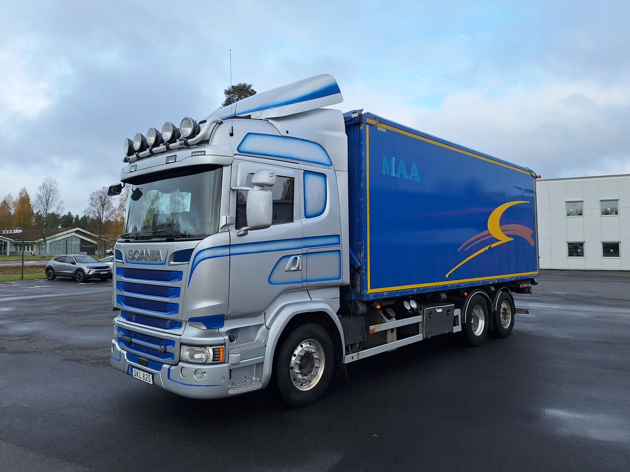 Scania R520 6x2 Flisbil 2018 - Flis