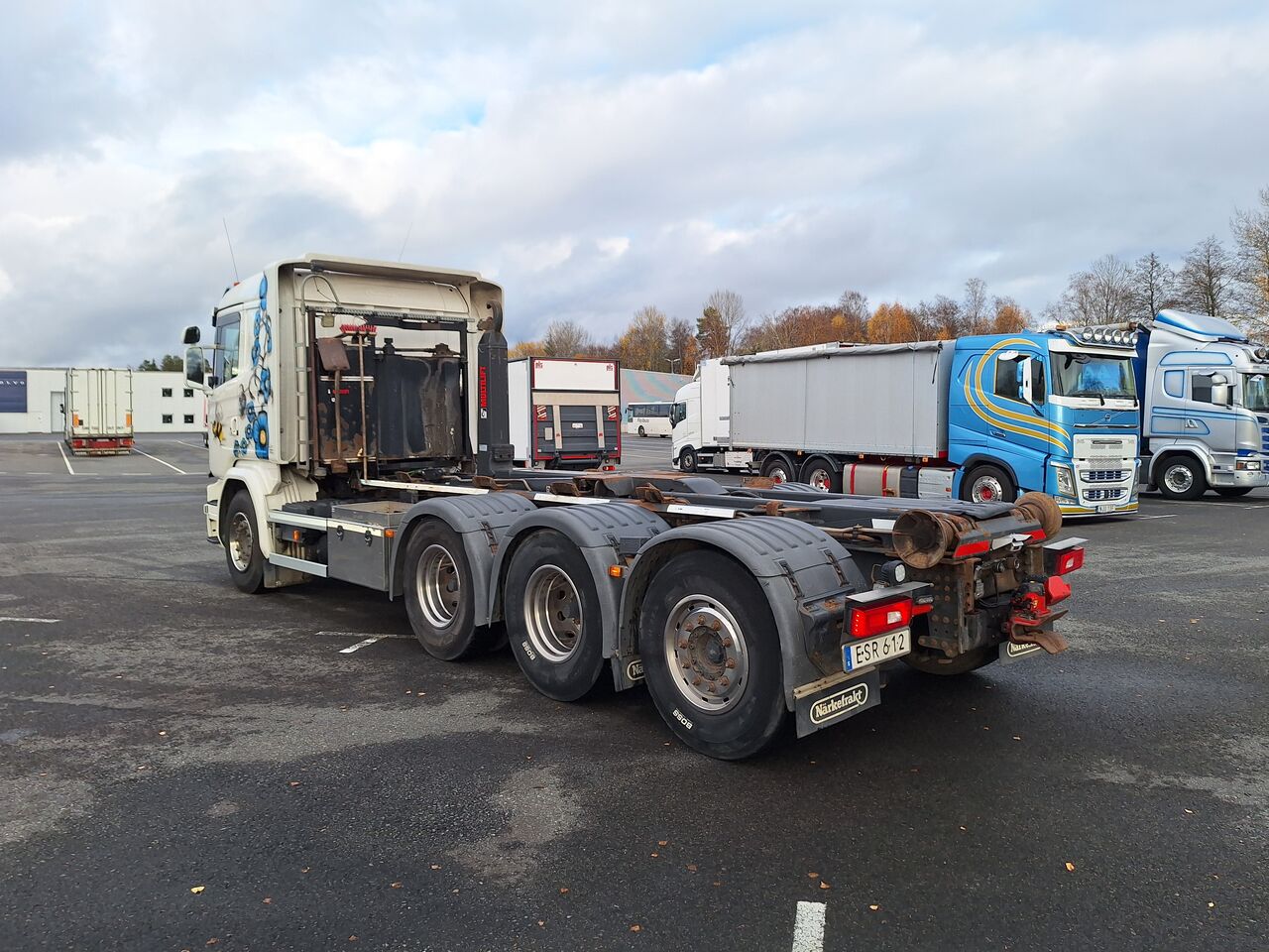 Scania G490 8x4 Lastväxlare 2015 - Krok/Lastväxlare