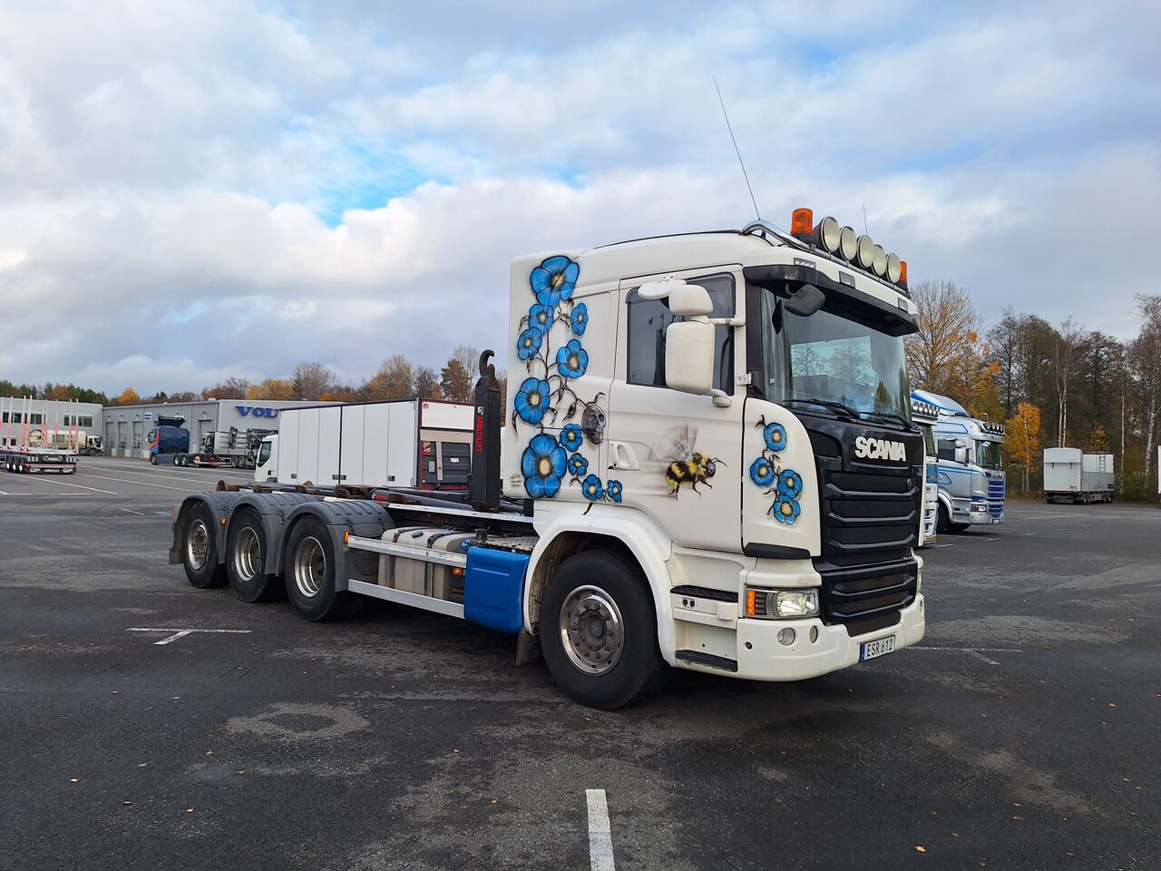 Scania G490 8x4 Lastväxlare 2015 - Krok/Lastväxlare