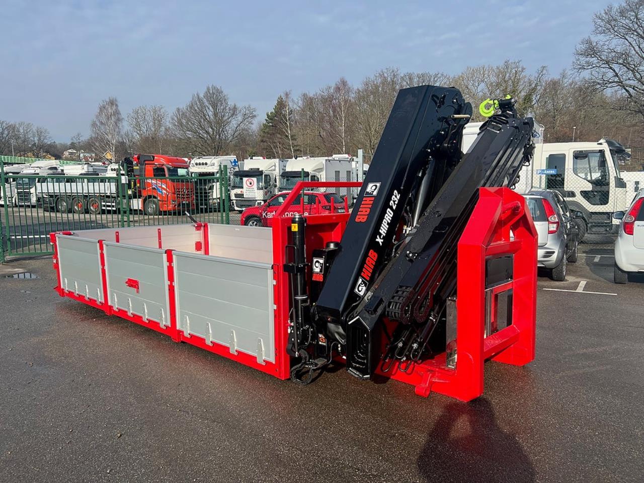 Övriga Nytt Kranflak Hiab eX.232.HiPro E-5 Kran Schaktlucka 2025 - Övrigt