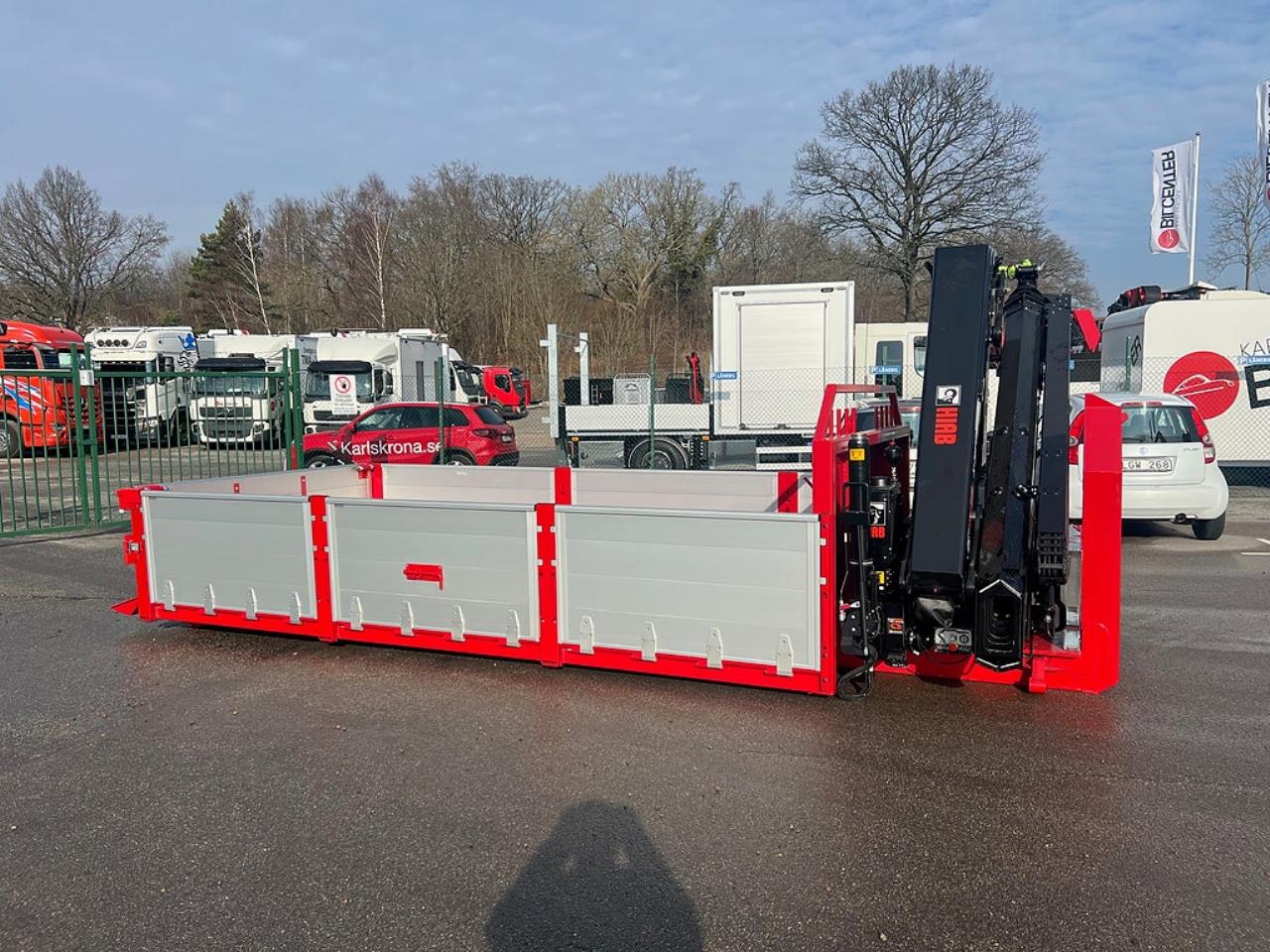 Övriga Nytt Kranflak Hiab eX.232.HiPro E-5 Kran Schaktlucka 2025 - Övrigt