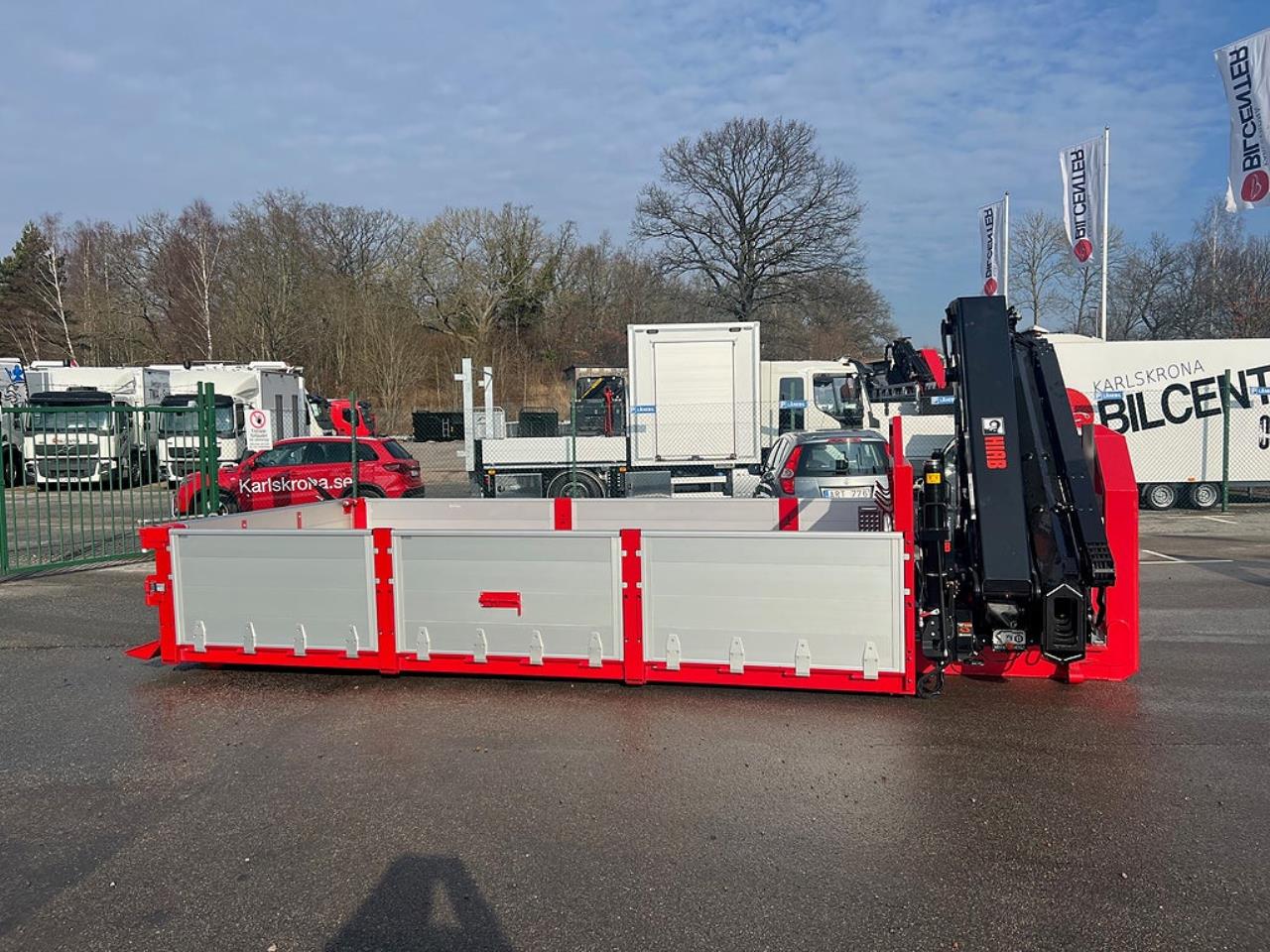 Övriga Nytt Kranflak Hiab eX.232.HiPro E-5 Kran Schaktlucka 2025 - Övrigt