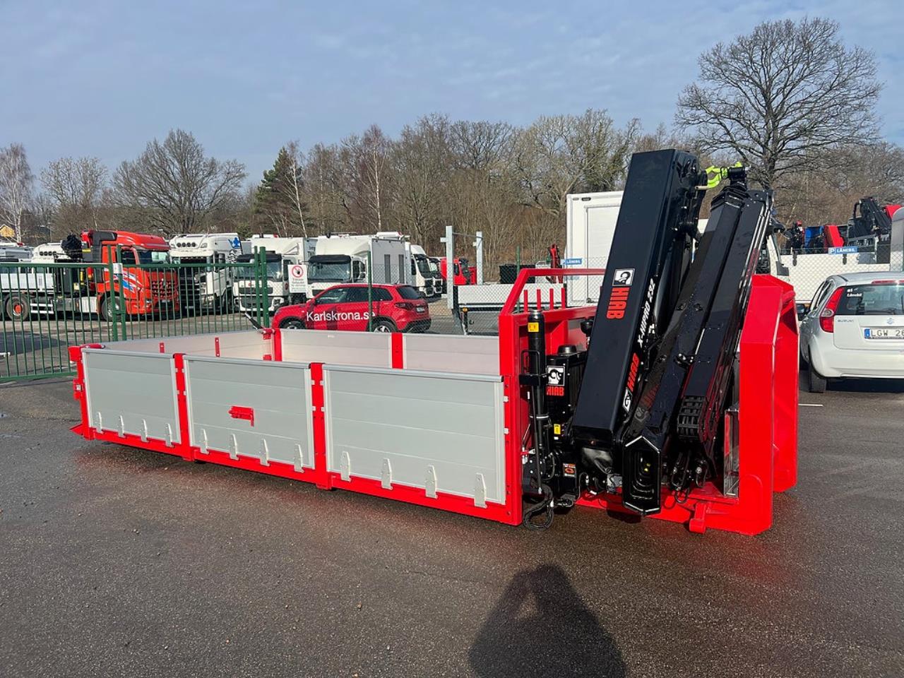 Övriga Nytt Kranflak Hiab eX.232.HiPro E-5 Kran Schaktlucka 2025 - Övrigt