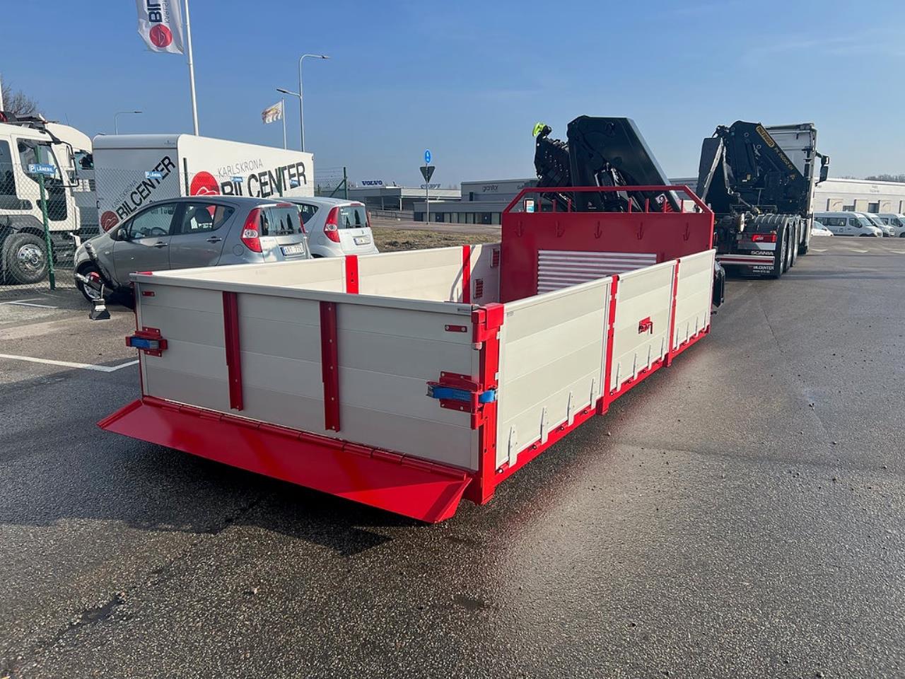 Övriga Nytt Kranflak Hiab eX.232.HiPro E-5 Kran Schaktlucka 2025 - Övrigt