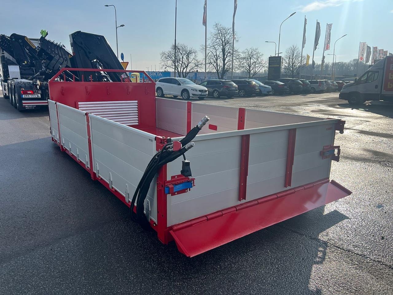 Övriga Nytt Kranflak Hiab eX.232.HiPro E-5 Kran Schaktlucka 2025 - Övrigt