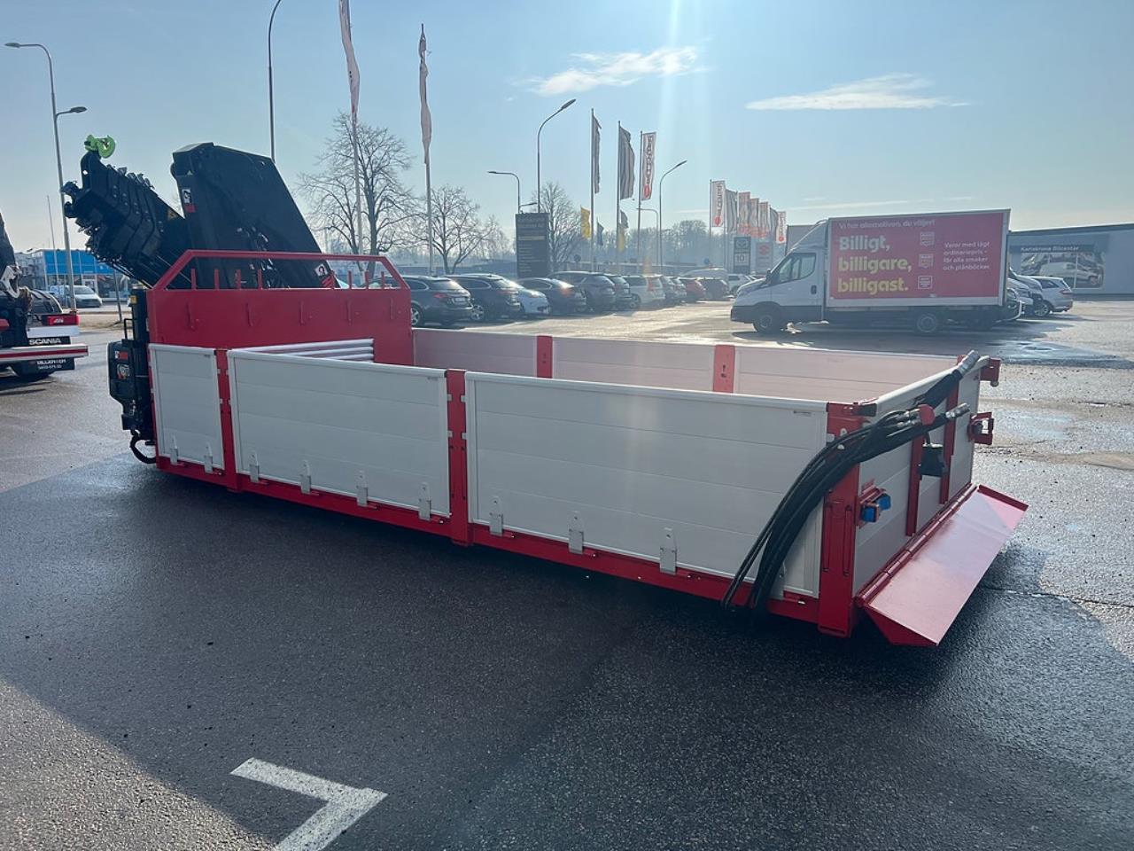 Övriga Nytt Kranflak Hiab eX.232.HiPro E-5 Kran Schaktlucka 2025 - Övrigt