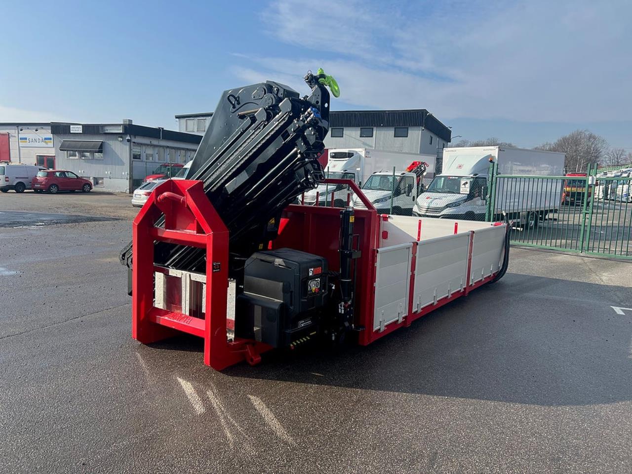 Övriga Nytt Kranflak Hiab eX.232.HiPro E-5 Kran Schaktlucka 2025 - Övrigt