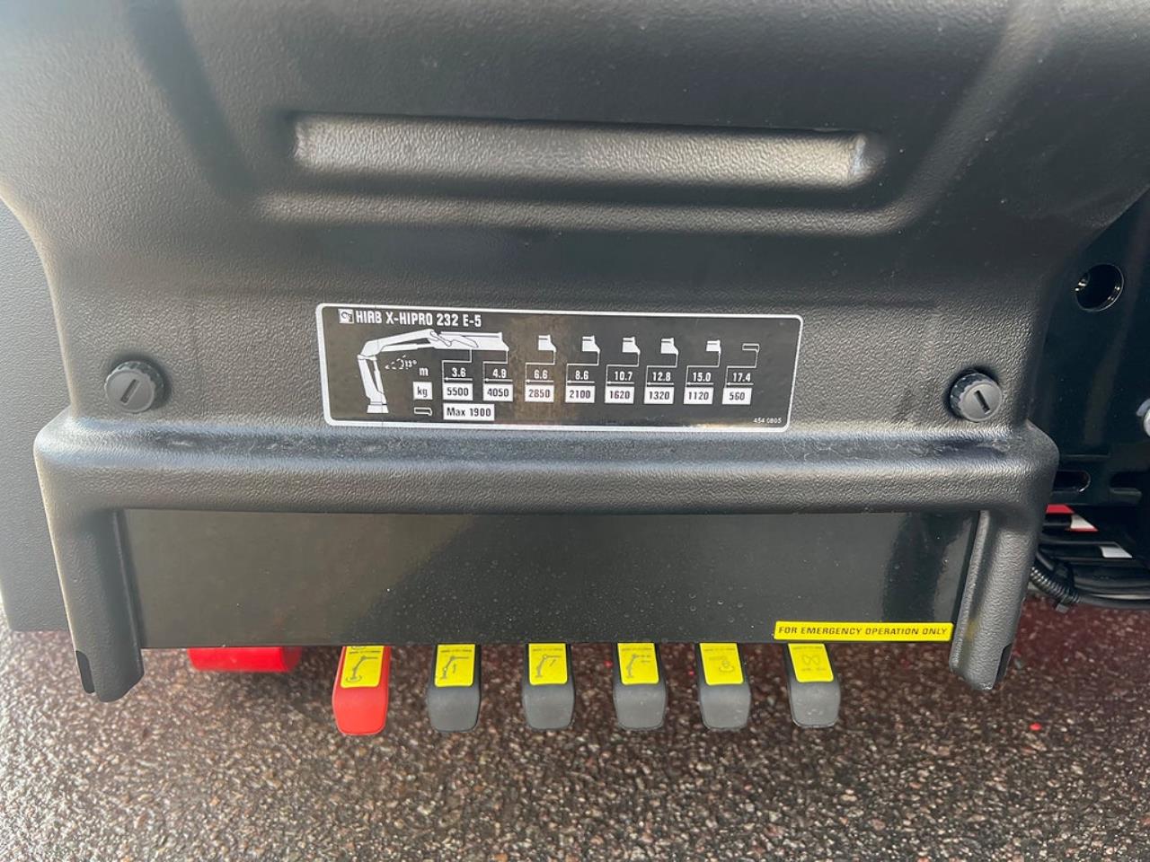 Övriga Nytt Kranflak Hiab eX.232.HiPro E-5 Kran Schaktlucka 2025 - Övrigt