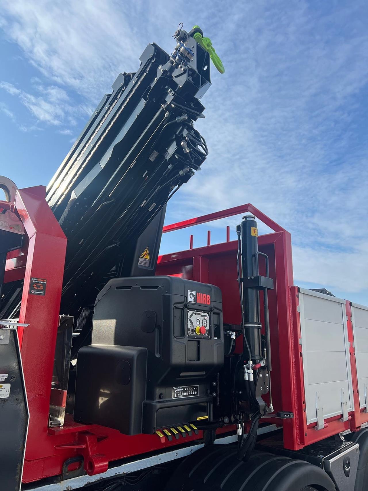 Övriga Nytt Kranflak Hiab eX.232.HiPro E-5 Kran Schaktlucka 2025 - Övrigt