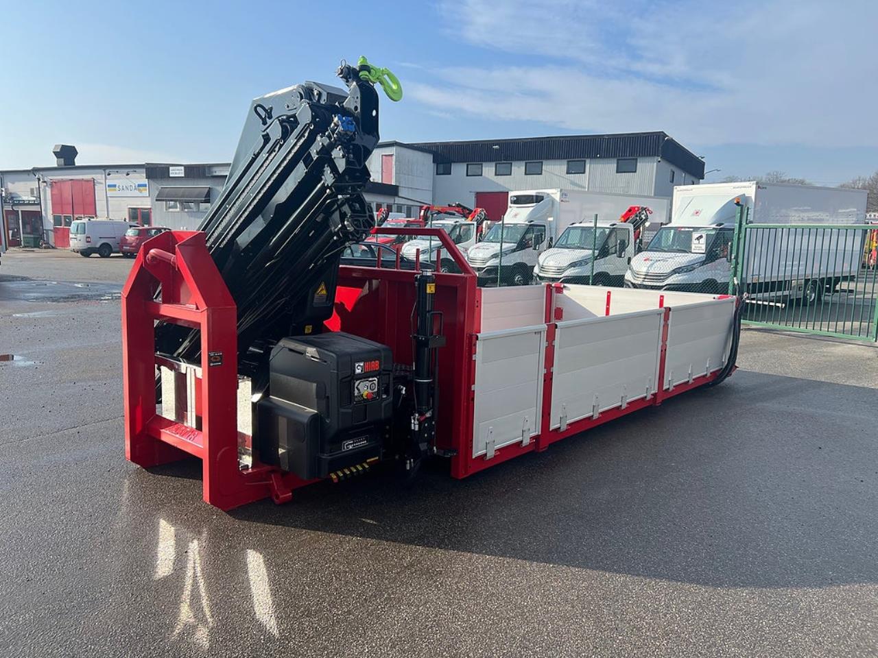 Övriga Nytt Kranflak Hiab eX.232.HiPro E-5 Kran Schaktlucka 2025 - Övrigt