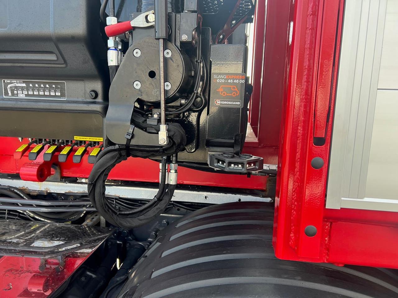 Övriga Nytt Kranflak Hiab eX.232.HiPro E-5 Kran Schaktlucka 2025 - Övrigt