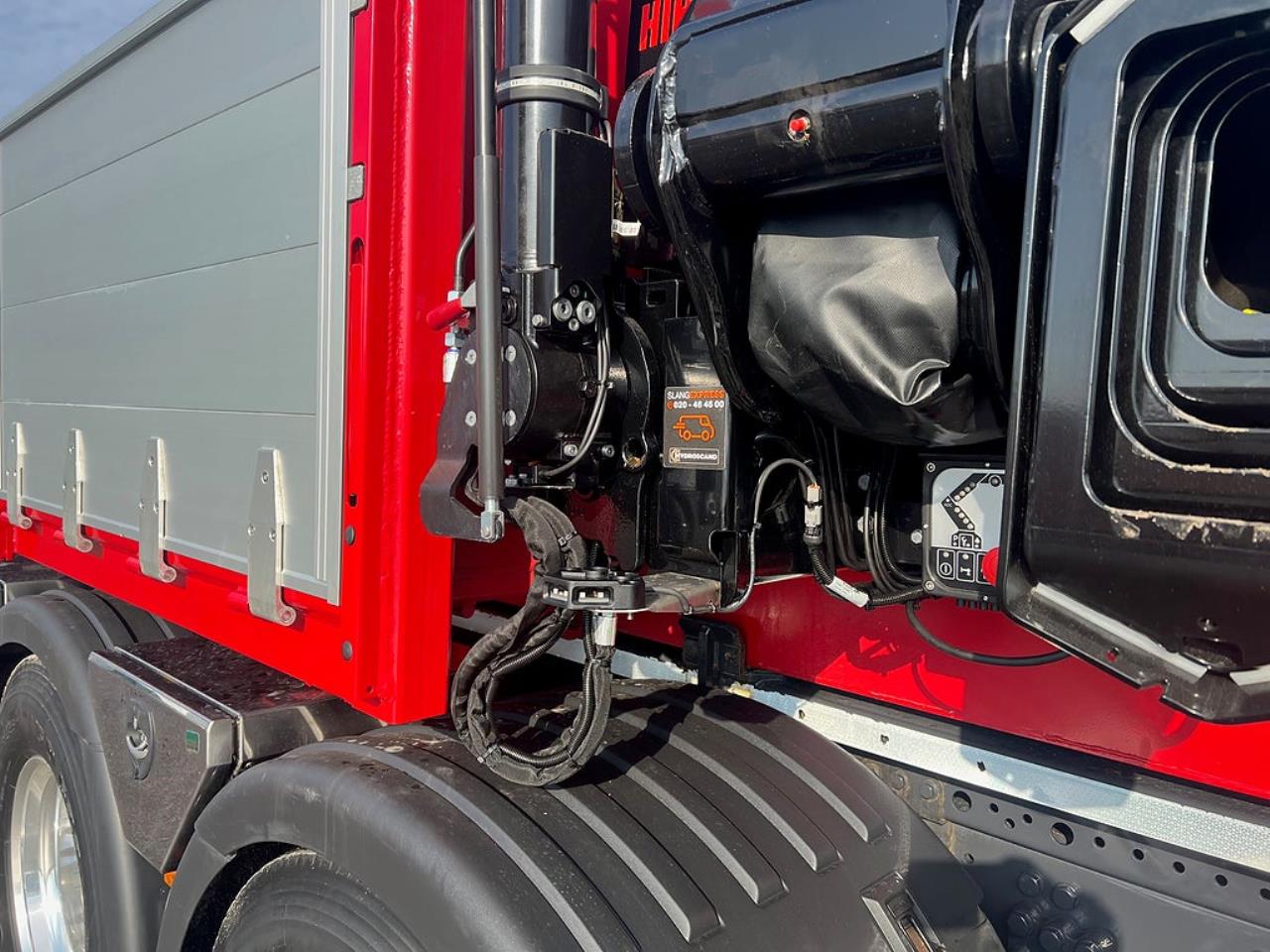 Övriga Nytt Kranflak Hiab eX.232.HiPro E-5 Kran Schaktlucka 2025 - Övrigt