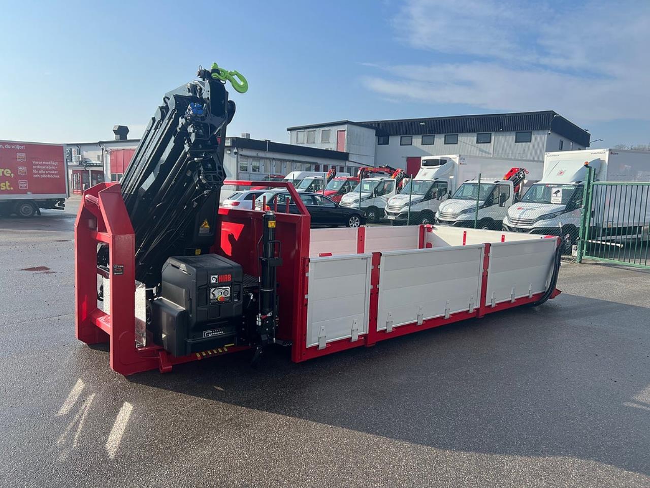 Övriga Nytt Kranflak Hiab eX.232.HiPro E-5 Kran Schaktlucka 2025 - Övrigt