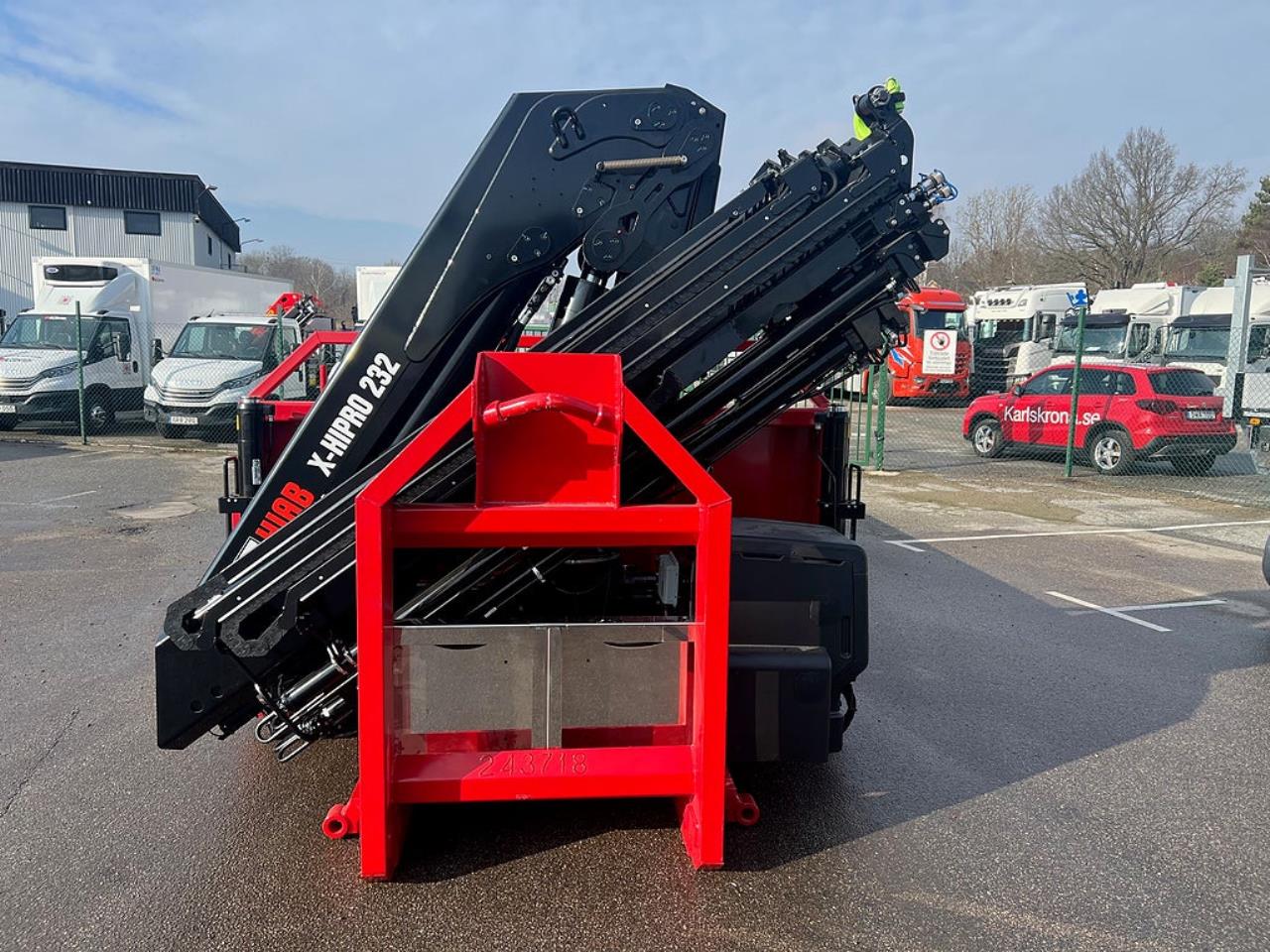 Övriga Nytt Kranflak Hiab eX.232.HiPro E-5 Kran Schaktlucka 2025 - Övrigt