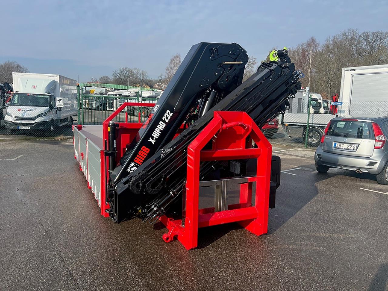 Övriga Nytt Kranflak Hiab eX.232.HiPro E-5 Kran Schaktlucka 2025 - Övrigt