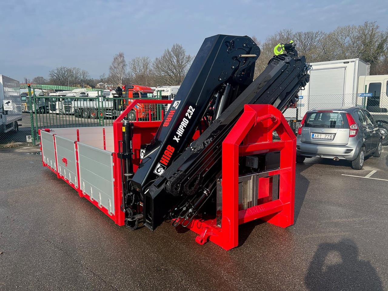 Övriga Nytt Kranflak Hiab eX.232.HiPro E-5 Kran Schaktlucka 2025 - Övrigt
