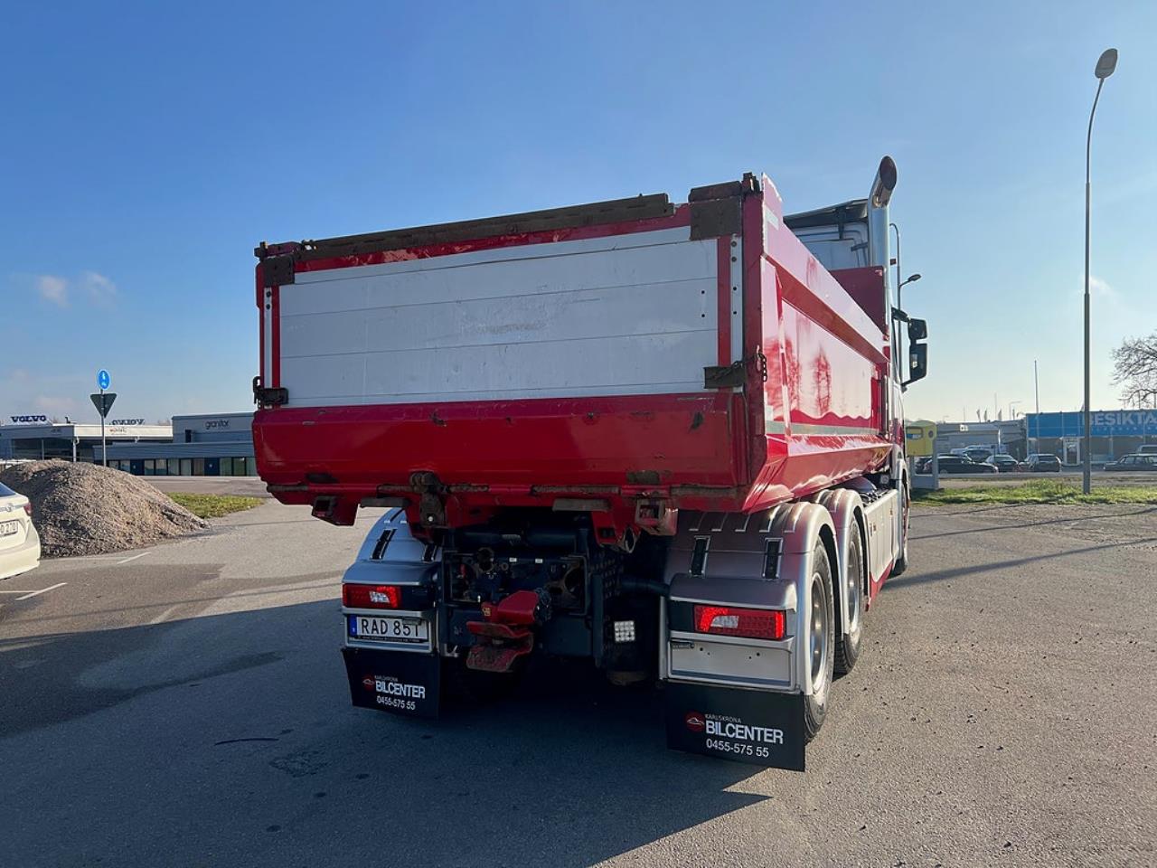 Scania R650 V8 6x4 Tippbil, Manuell, Cowboy inred, Euro 6 2020 - Tipp