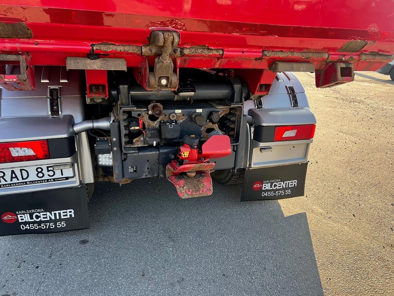 Scania R650 V8 6x4 Tippbil, Manuell, Cowboy inred, Euro 6 2020 - Tipp