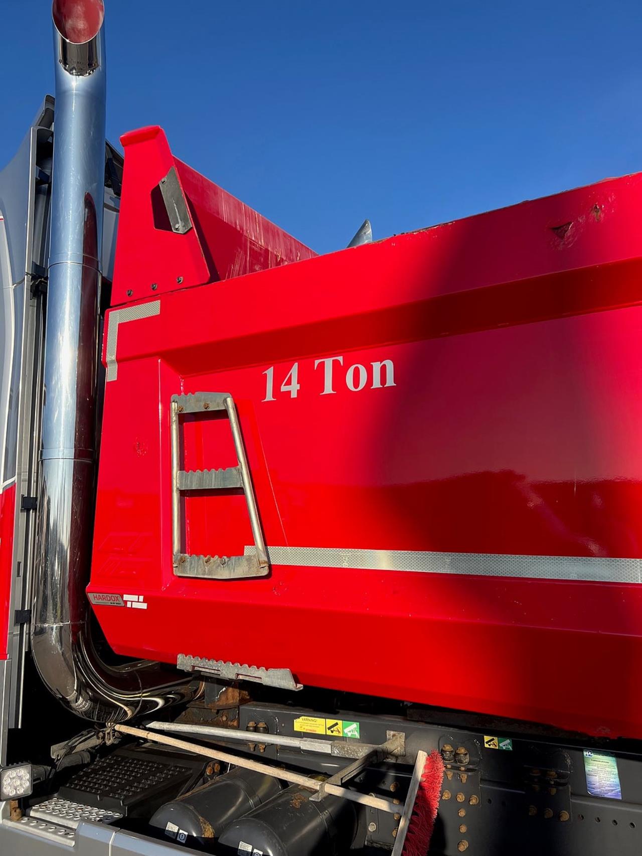 Scania R650 V8 6x4 Tippbil, Manuell, Cowboy inred, Euro 6 2020 - Tipp