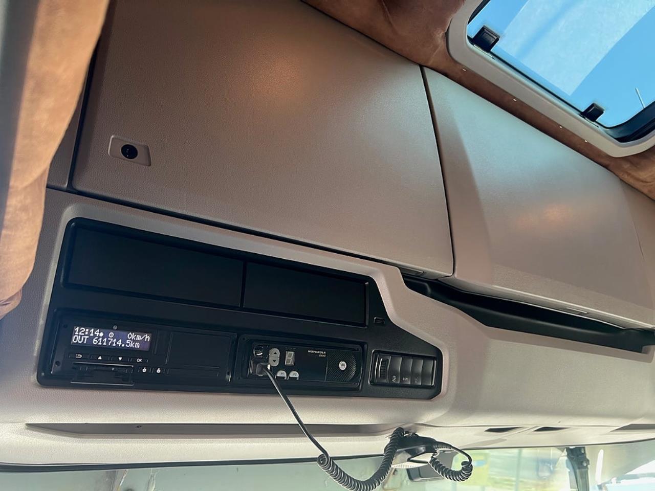 Scania R650 V8 6x4 Tippbil, Manuell, Cowboy inred, Euro 6 2020 - Tipp