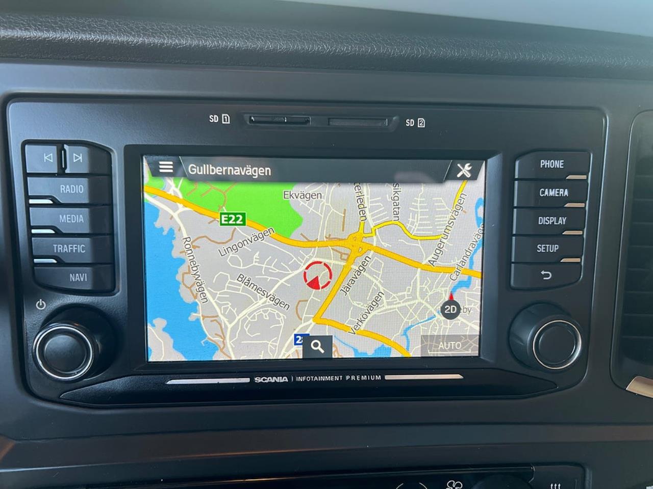 Scania R650 V8 6x4 Tippbil, Manuell, Cowboy inred, Euro 6 2020 - Tipp