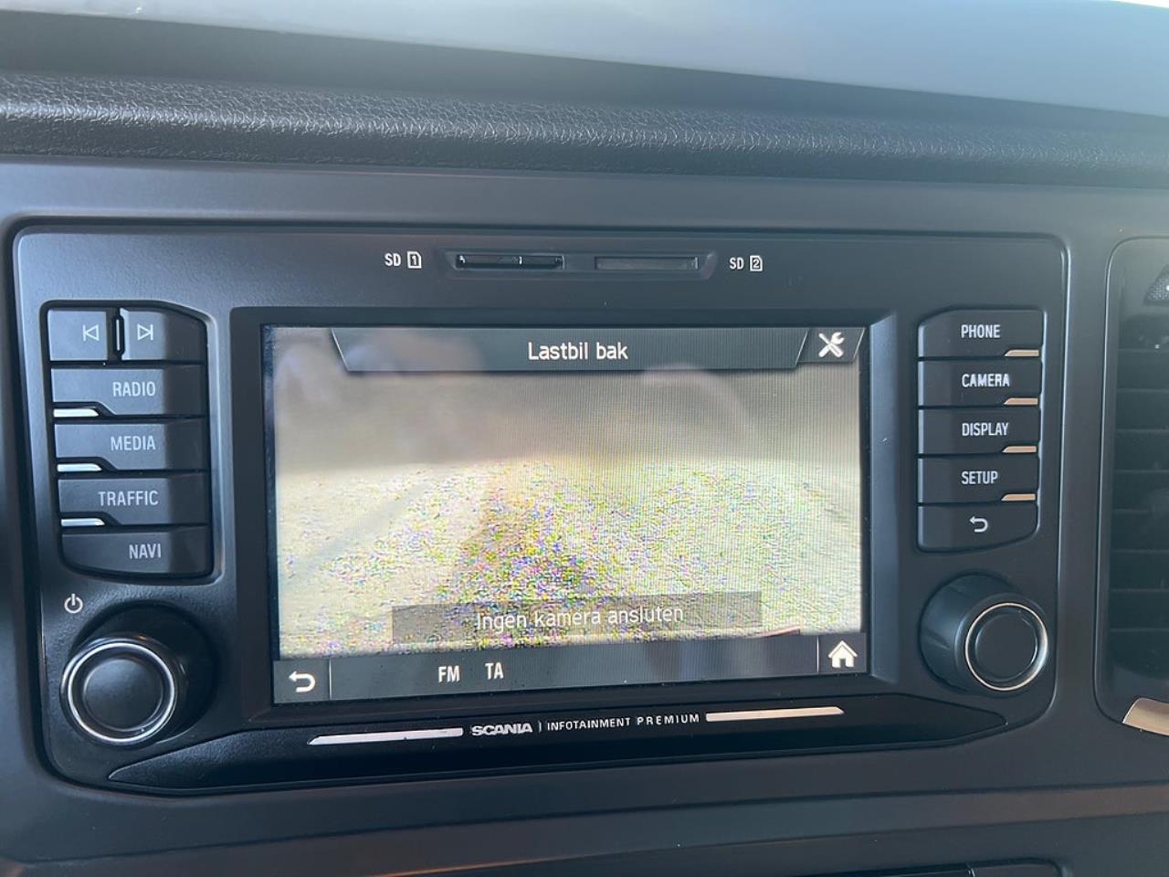 Scania R650 V8 6x4 Tippbil, Manuell, Cowboy inred, Euro 6 2020 - Tipp